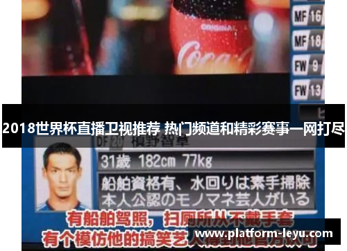 2018世界杯直播卫视推荐 热门频道和精彩赛事一网打尽